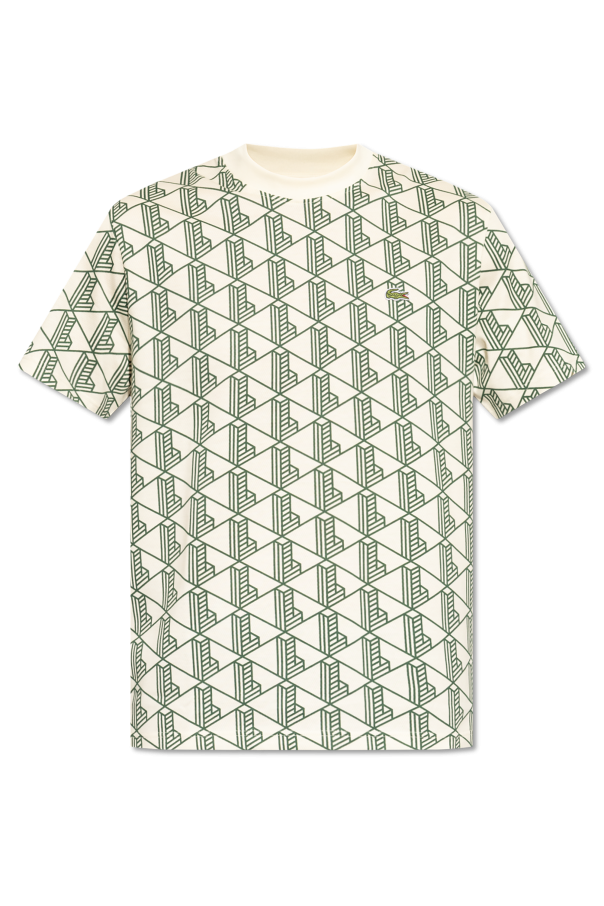 Lacoste T-shirt z monogramem