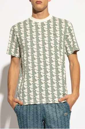 Lacoste T-shirt z monogramem