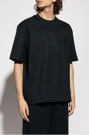LACOSTE RUNWAY Camiseta con logo bordado