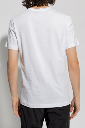lacoste White T-shirt with logo