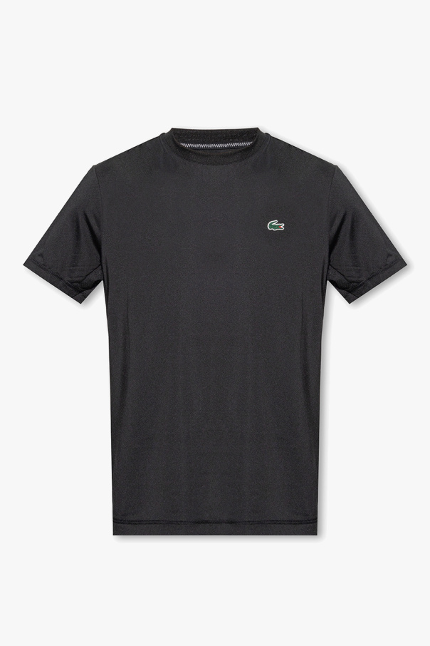 lacoste hihainen T-shirt with perforations