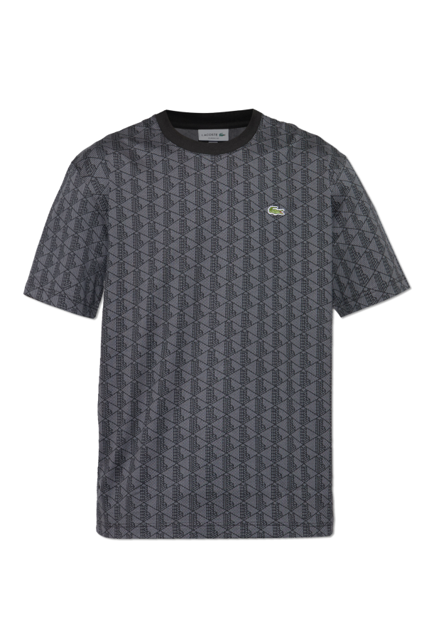 T-shirt with logo patch, zdjęcie 1 T-shirt with logo patch od Lacoste