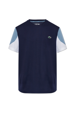 T-shirt with logo patch
