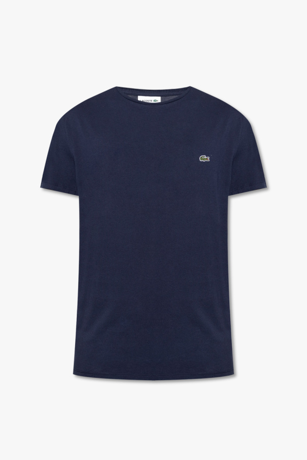 lacoste Black T-shirt with logo