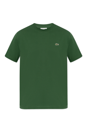 T-shirt with logo patch