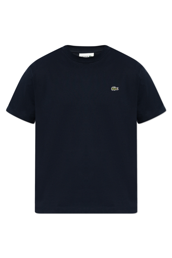 T-shirt with logo patch od Lacoste