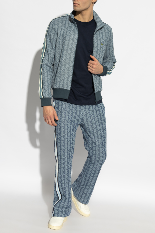 Lacoste T-shirt z naszywką z logo