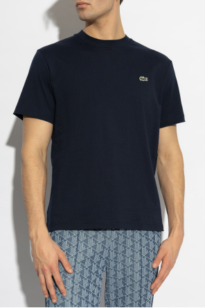 Lacoste T-shirt z naszywką z logo