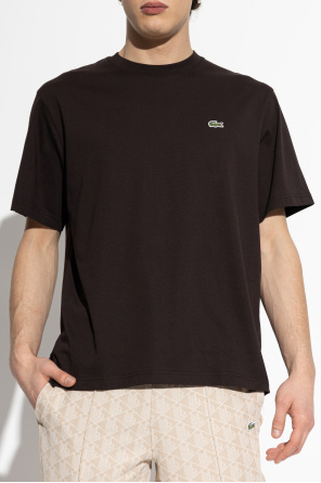 Lacoste T-shirt com remendo com logótipo