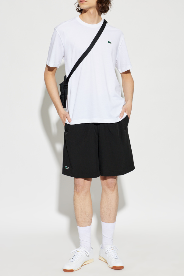 Lacoste Camiseta con parche con logo