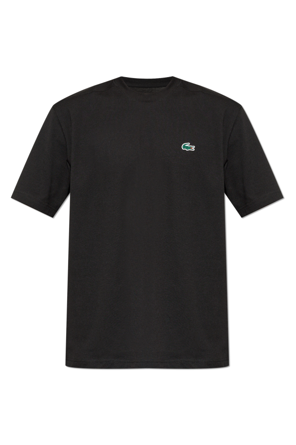 T-shirt with logo patch od Lacoste