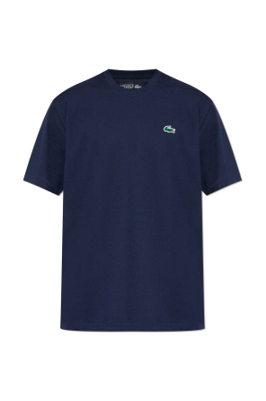 T-shirt with logo patch