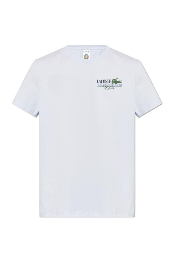 Lacoste week T-shirt with logo
