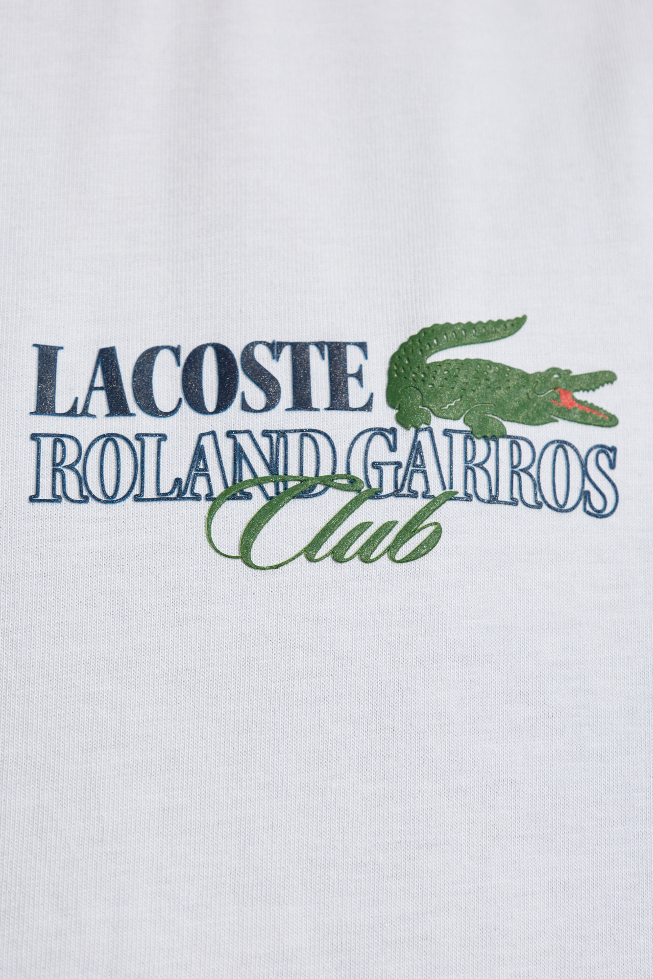 lacoste one T-shirt with logo