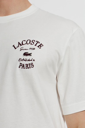 Lacoste T-shirt with Embroidered Logo