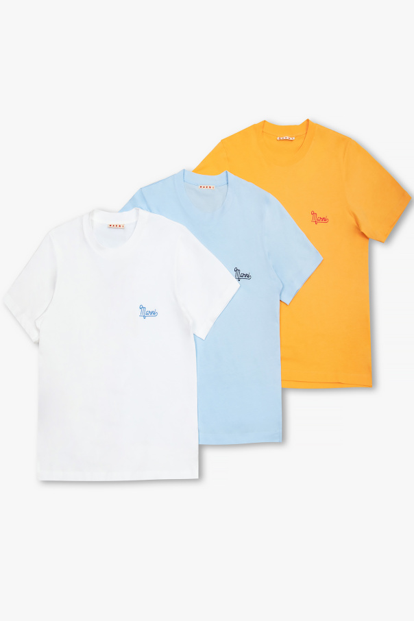 Branded T-shirt three-pack od Marni