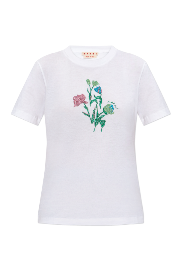 T-shirt with logo od Marni