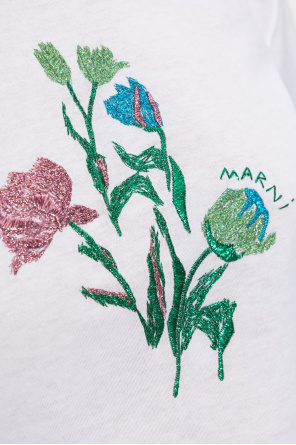 Marni T-Shirt mit Logo