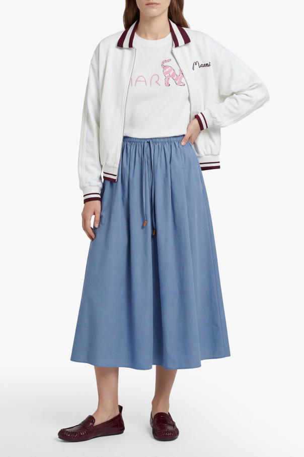 Marni T-shirt with embossed logo