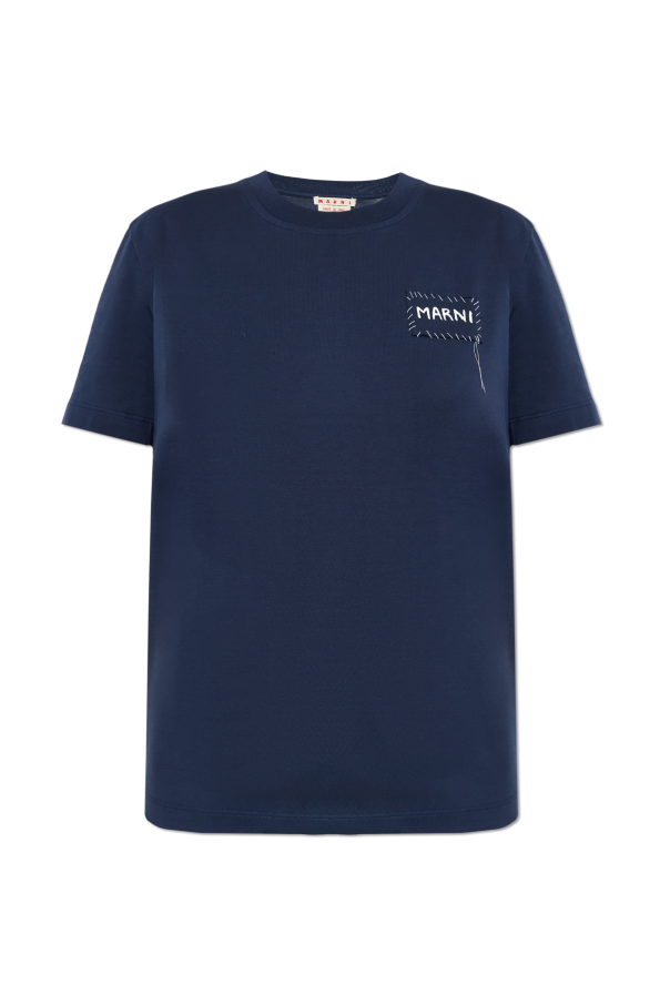 T-shirt with logo, zdjęcie 1 T-shirt with logo od Marni