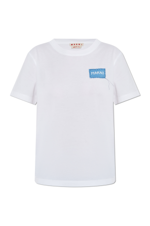 T-shirt z nadrukowanym logo