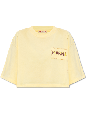 Marni Camau cotton tunic top