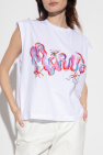 Marni WHITE Sleeveless T-shirt