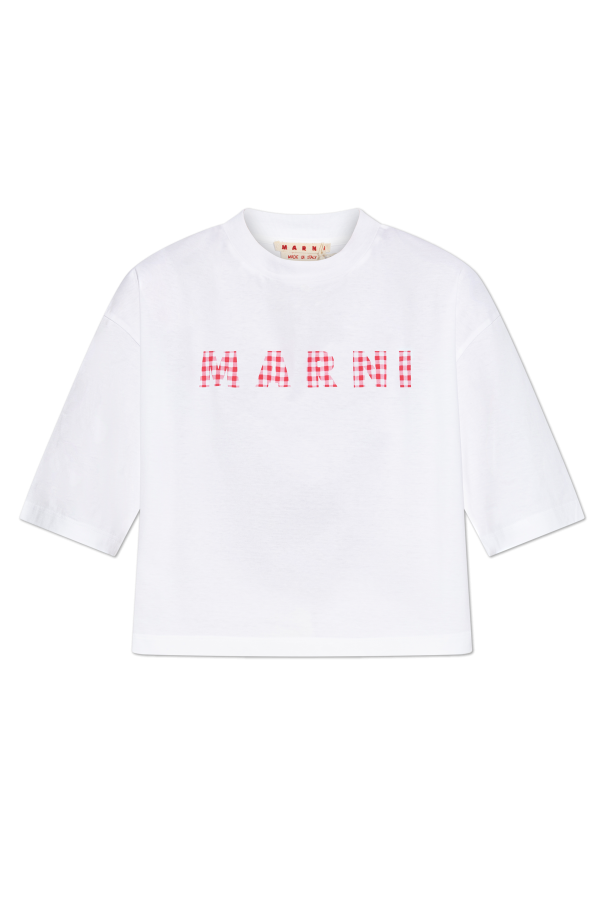 Marni T-shirt z logo