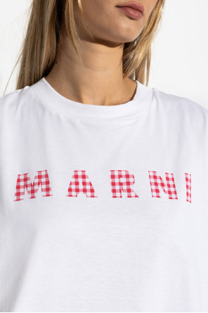 Marni T-shirt z logo