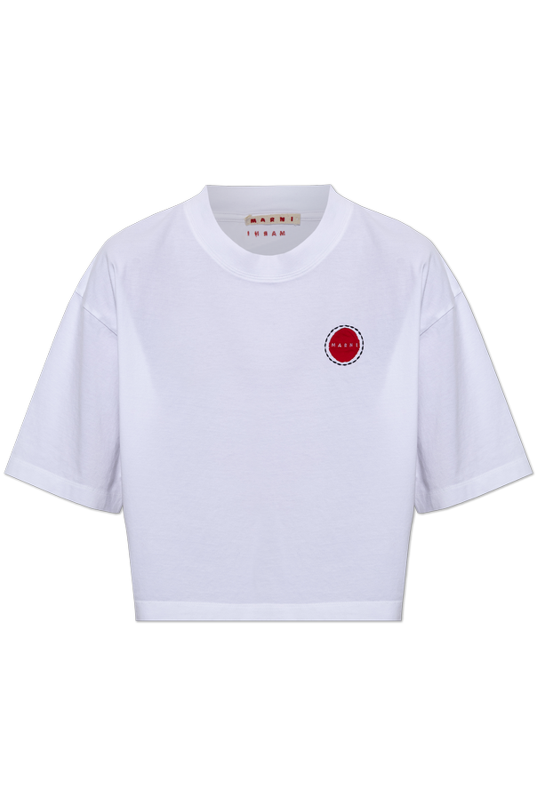 Cotton Oversize T-Shirt od Marni