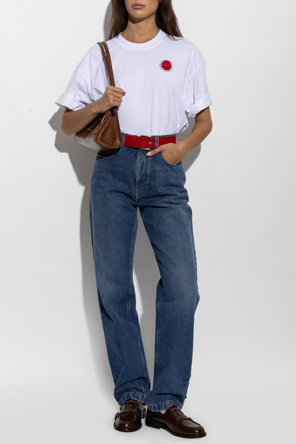 Marni Oversize-T-Shirt aus Baumwolle