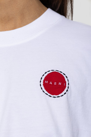 Marni Oversize-T-Shirt aus Baumwolle