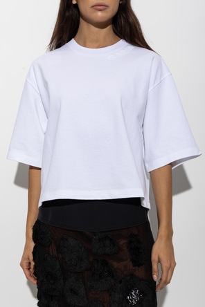 Marni Baumwoll-T-Shirt im Oversize-Stil