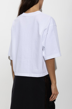 Marni Baumwoll-T-Shirt im Oversize-Stil