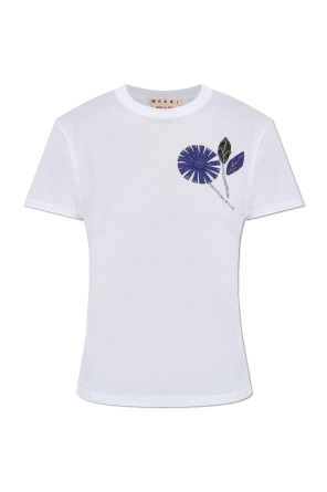 T-shirt z aplikacją