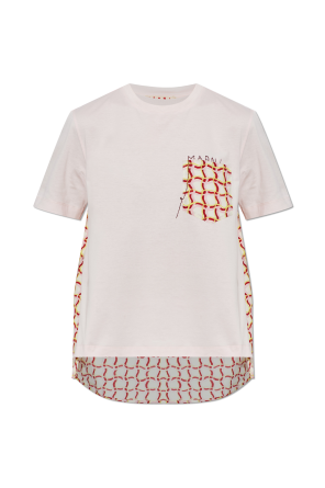 Asymmetrical cut T-shirt