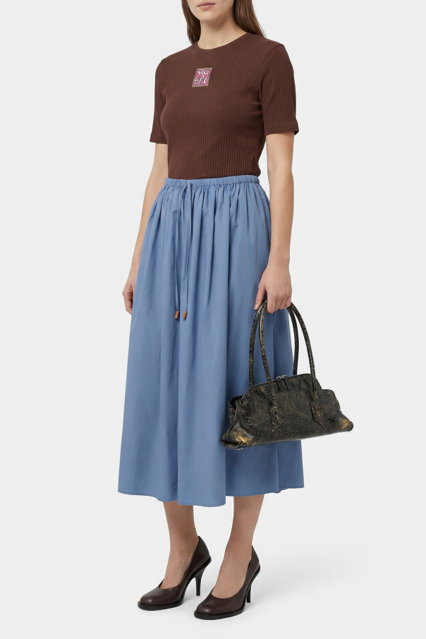 Marni Camiseta con logo bordado en colores