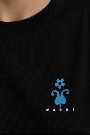 Marni T-Shirt mit Logo