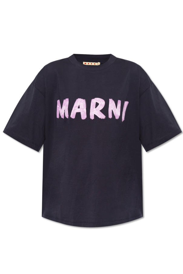 T-shirt with logo od Floral marni