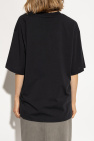 Marni BLACK T-shirt with printed logo