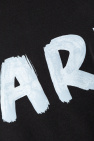Marni BLACK T-shirt with printed logo