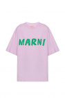 marni tri fold logo embossed wallet item