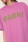 Marni WOMEN marni Colourblock Logo Embroidered Sweatshirt