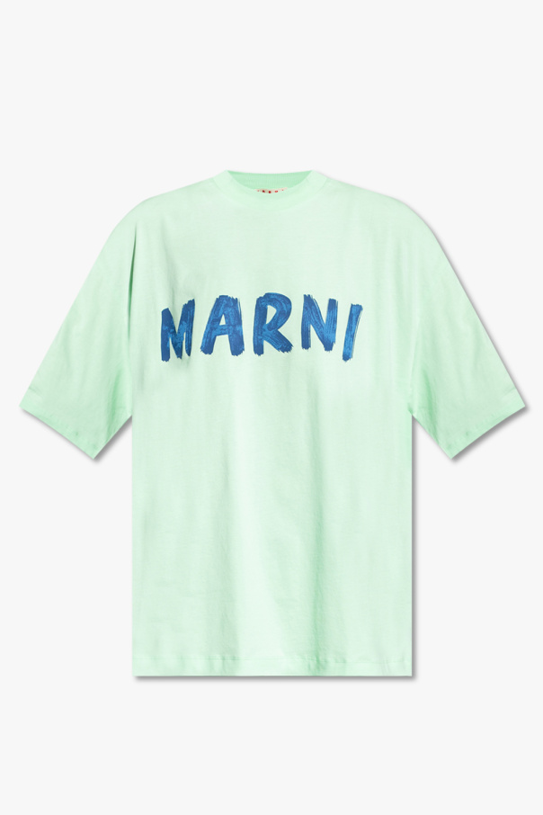 Marni Marni striped clutch bag