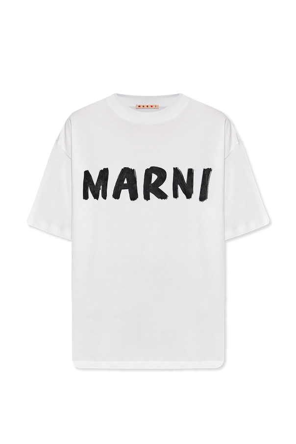 Marni T-shirt z logo