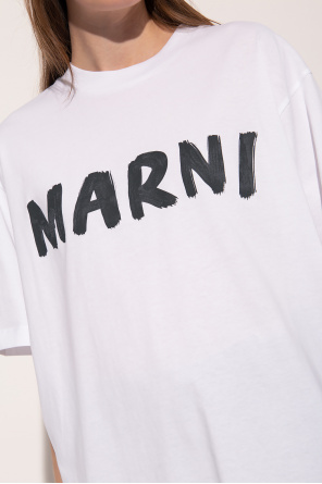 Marni T-shirt z logo