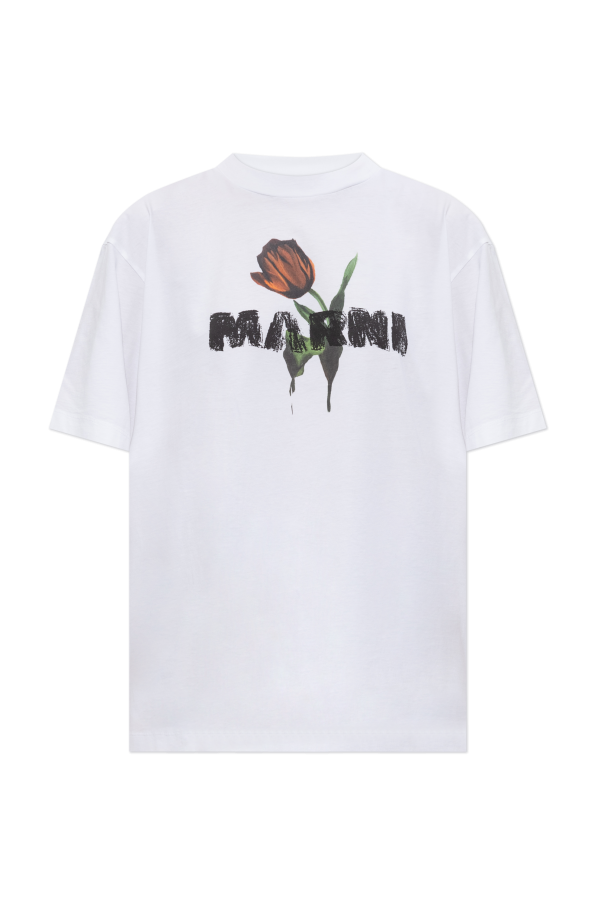 T-shirt with logo od Marni