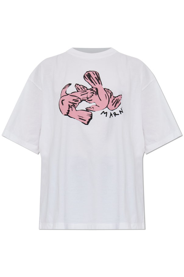 T-shirt with print od Marni