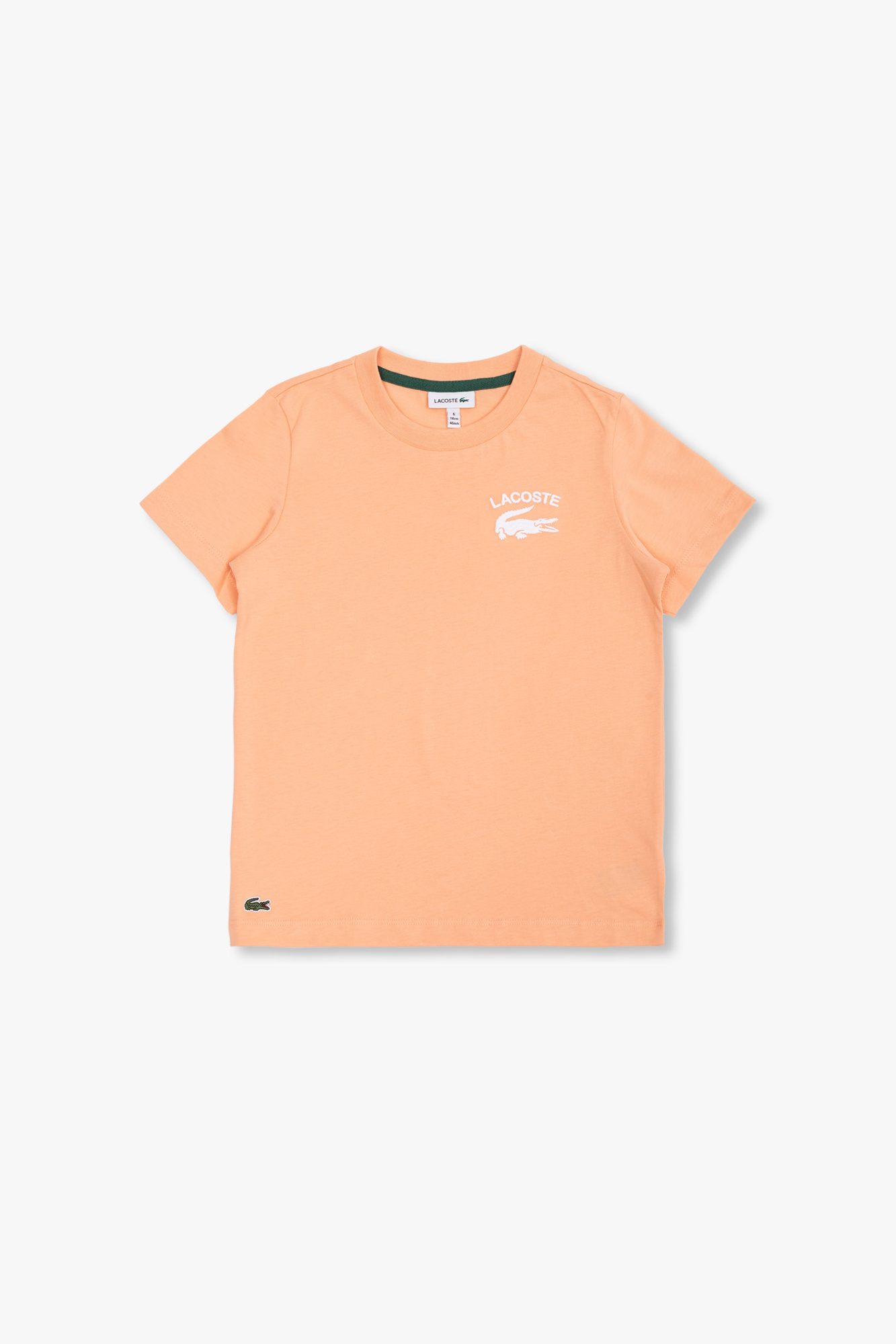 Lacoste Kids Синие однотонные шорты для плавания с логотипом tri lacoste