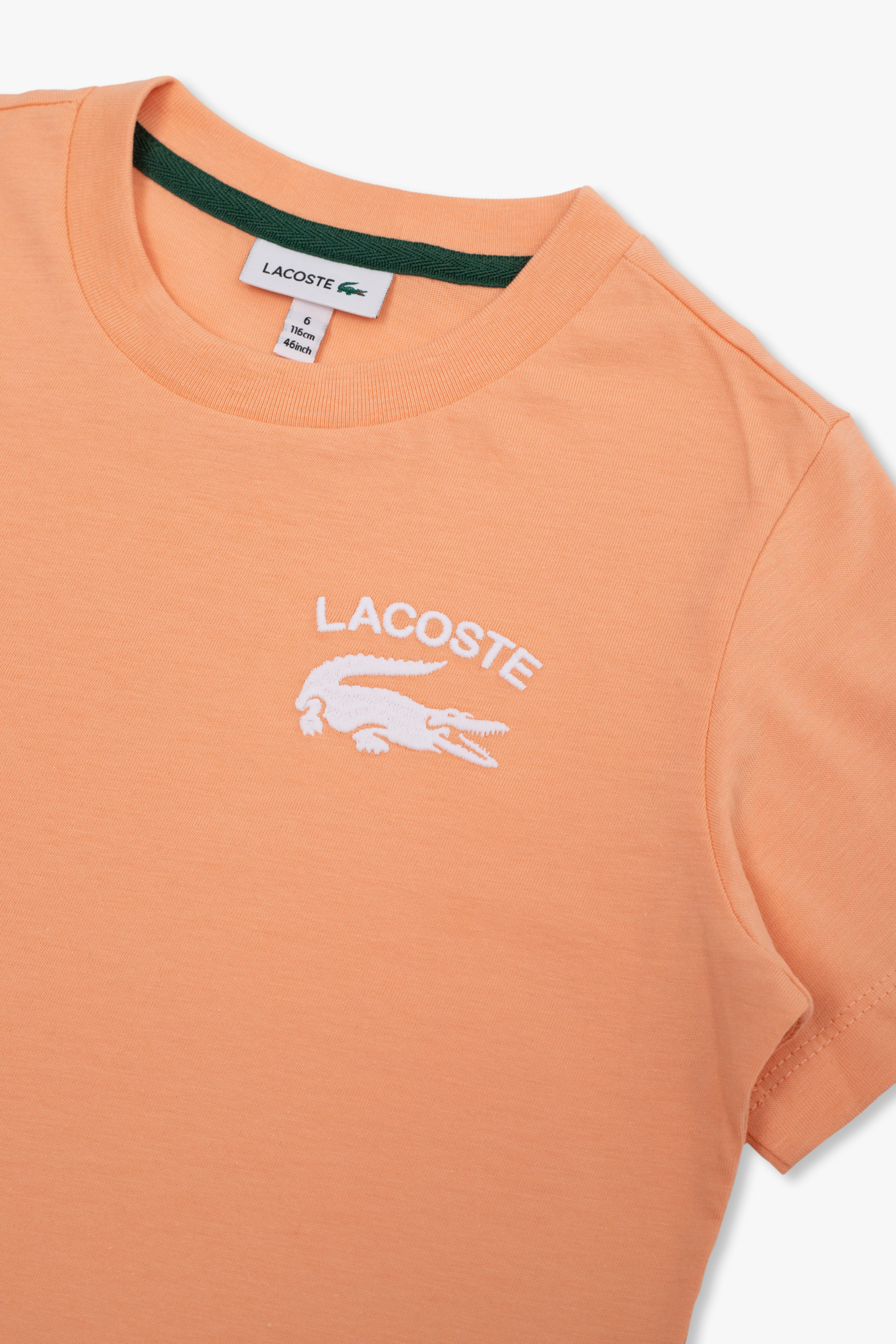 Lacoste Kids Синие однотонные шорты для плавания с логотипом tri lacoste